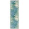 World Rug Gallery Modern Floral Reversible Plastic Runner Rug 2 ft 6 in x 8 ft Green 6053GREEN27X8 - alternate 6