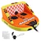Vevor Inflatable Towable Tube for Boating 1-2 Rider with Deck Seats and Backrest SS-1001 - alternate 1
