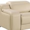 Homeroots 169" Beige Italian Leather Reclining USB Sofa 632897 - alternate 4