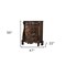 Homeroots 47" Solid Wood Six Drawer Chest 374221 - alternate 4