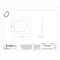 Tritan Roller Thrust Bearing Washer, 1 in Bore Dia, 1 9/16 in OD, 1/32 in Thickness, Alloy Steel TRA1625 - alternate 2