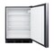 Summit 24in Wide Built-In All-Refrigerator, ADA Compliant Panel Not Included FF7BKIFADA - alternate 5