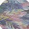 Homeroots 8' Denim Blue And Blush Round Floral Washable Indoor Outdoor Area Rug 611104 - alternate 6