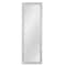 Homeroots Brushed White Wooden Mirror 397378 - alternate 1