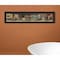 Homeroots Country Bath Shelf 3 Black Framed Print Bathroom Wall Art 404713 - alternate 4