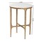 Baxton Studio Akanji Marble End Table, Round 270-14721-ZORO - alternate 6