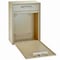 Mail Boss Olympus Locking Wall-Mount Drop Box, Tan, 16-Gauge Steel 805937 - alternate 9