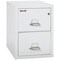 Fireking 2 Drawer, 1 Hr Fire & Impact Rated, Vertical, 31" depth Letter Arctic White 2-1831-CAW - alternate 1