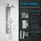 Anzzi Beverly Series 43 in. 3-Jetted Shower Tower with Heavy Rain Shower and Body Jets SP-AZ080BN - alternate 6