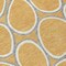 Homeroots 8' Gold Gray And Ivory Round Abstract Washable Indoor Outdoor Area Rug 600530 - alternate 7