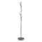 Homeroots 67in Brushed Steel Coat Tree Rack 372943 - alternate 4