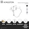 Kingston Brass Shower System with Slide/Grab Bar and Hand Shower, Polished Chrome KCK3421W1 - alternate 2