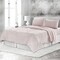 Homeroots Four Piece Champagne Pink Linen Sheet Set 520699 - alternate 5