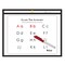 C-Line Products 9"x 12" Black Horizontal Vinyl Reusable Dry Erase Pocket, 30EA/BX, 5BX/CT 40711-BX - alternate 2