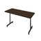 Regency Kobe T-Base Training Seminar Table, 72 in W, 30 in L, Neo Walnut MKTRCT7230NW - alternate 1