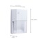 Nuvo LED Entryway Wall Pack 10/15/20 Wattage Selectable 30K/40K/50K CCT Selectable White Finish 65/987 - alternate 8