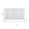 Homeroots 62" White Wood Lighted Nine Drawer Triple Dresser 633700 - alternate 11