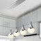 Jonathan Y Elyse Teardrop 47" 4-Light Modern Mid-Century Iron/Acrylic Integrated Linear LED Pendant, Chrome/Whit JYL7122A - alternate 13