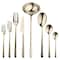 Mepra Linea Flatware Set - 43 Pieces - Champagne 109322043 - alternate 1