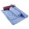 Wakeman 2-Piece Yoga Mat Towel and Gym Towel Set Sweat Absorbent & Quick Drying with Corner Pockets HT-YOGA-BLU - alternate 6