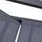 Leisuremod Marlin Patio Chaise Lounge Chair with Armrests in Black Aluminum Frame, Dark Grey, 2PK MLABL-77DGR2 - alternate 9