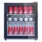 Avanti Refrigerator/Beverage Cooler, 1.6 Cu. Ft., 18.25 x 17.25 x 20, Black/Platinum Trim Glass Door ARBC17T2PG - alternate 4