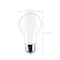 Satco 8W LED A19, 3000K-2000K Warm Dimming, Medium Base, Frost S12151 - alternate 3