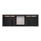 James Martin Vanities Vanity, without top, Black Onyx, 71.88 in W x 23.5 in D,  424-V72-M-BKO - alternate 6