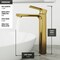 Vigo Norfolk Single Handle Single-Hole Bathroom Vessel Faucet in Matte Brushed Gold VG03027MG - alternate 6