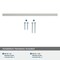 Amerock Monument 8-13/16 in 224 mm Center-to-Center Satin Nickel Cabinet Pull BP36909G10 - alternate 5