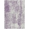 Homeroots 9' X 12' Lavender And Ivory Abstract Washable Indoor Outdoor Area Rug 612957 - alternate 4