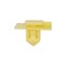 Auveco Toyota Moulding Clip Yellow Nylon, 15PK 21642 - alternate 1