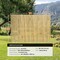 Vevor Natural Rolled Bamboo Fence Bamboo Panel 6 ft H x 8 ft L x 0.75 in D. JA-A127C - alternate 7