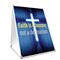 Signmission Faith Is A Journey Not A Destination, 36 Inch x 24 Inch A-frame Yard Sign SBC-2436-Faith Is A Journey Not A Destination - alternate 1