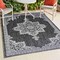 Jonathan Y Arden Vintage Casual Medallion Dark Gray/Cream 3 ft. x 5 ft. Indoor/Outdoor Area Rug SMB300A-3 - alternate 6