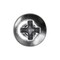 Auveco 10 x 1/2in Phillips Oval Head Tapping Screw Chrome, 100PK 2722 - alternate 2