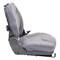 Uni Pro 481 Seat Top Assembly | Gray Vinyl 8811 - alternate 14