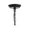 Jonathan Y Soka 4-Light 20" Adjustable Globe Metal/Rope LED Pendant, Black/Brown JYL9041A - alternate 6