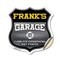 Signmission Frank's Garage I Can Fix Everything But Stupid, 18 Inch X 18 Inch, Vinyl Decal SHI-D-18-490-FRANK - alternate 1