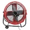 Maxx Air MaxxAir BF24TF Tilt Fan, 1750 to 3200 cfm, 120 V, Yellow BF24TFRED - alternate 6