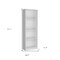 Homeroots Set of Three White Wood Thirteen Tier Modular Bookcase, 3PK 546628 - alternate 7