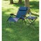 Outdoor Expressions Zero Gravity Relaxer Blue Convertible Lounge Chair ZD-A806-B26 - alternate 3