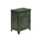 Monarch Specialties Accent Table, Nightstand, Antique Green Veneer, Transitional I 3948 - alternate 1