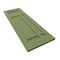Ekena Millwork True Fit PVC San Juan Capistrano Mission Style Fixed Mount Shutters, Moss Green, 18W x 62H, PR TFP001SJ18X062MG - alternate 6