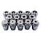 Pro-Series Pro-Series 14 Piece High Accuracy 3/32-1/2" ER-20 Spring Collet Set 3901-5334 - alternate 4