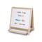 Flipside Magnetic Table Top Easel - Black Chalk/White Markerboard 17406 - alternate 3
