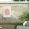 Trademark Fine Art Outdoor Canvas Art THE MIUUS STUDIO 'Orange Minimalist Arch' Wall Art for Patios, or Gardens 1X29166-OC1219WR - alternate 6