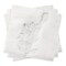 Smarty Had A Party White with Silver Antique Floral Paper BeverageCocktail Napkins 600 Napkins, 600PK 2294-CASE - alternate 9