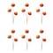Homeroots Set of Six Orange and Green Fall Mini Pumpkins Wreath Sprays, 6PK 633242 - alternate 5