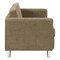 Office Star Products Pacific Love Seat, Taupe PAC52-S125 - alternate 6